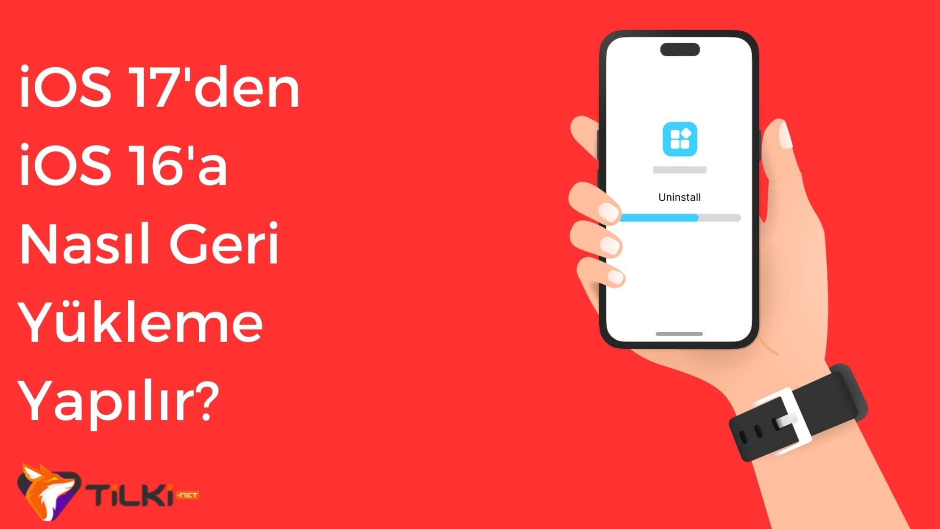 iOS 17'den iOS 16'a Nasıl Geri Yükleme Yapılır